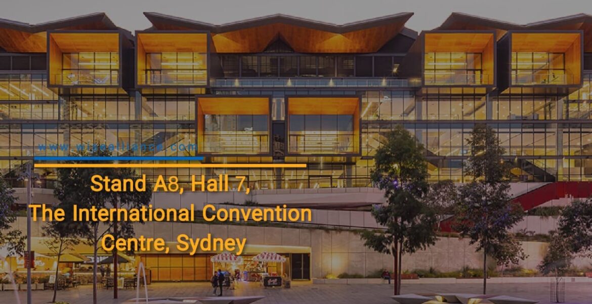 Stand A8, Hall 7 The International Convention Centre, Sydney